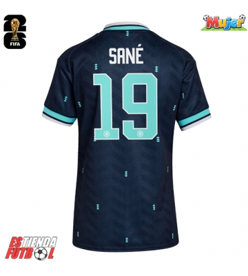 Alemania Leroy Sane #19 Segunda Equipación Mujer Mundial 2026 Manga Corta